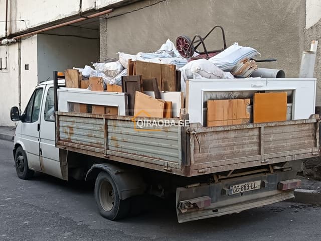 სამშენებლო ნარჩენების და საყოფაცხოვრებო ნივთების გატანა - სურათი 4
