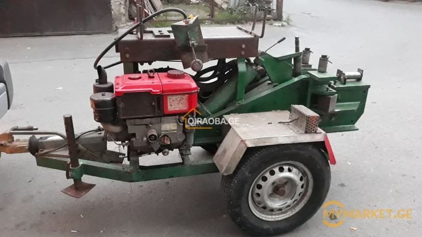 ქირავდება არმატურის საღუნი საჭრელი დიზელის ძრავზე.