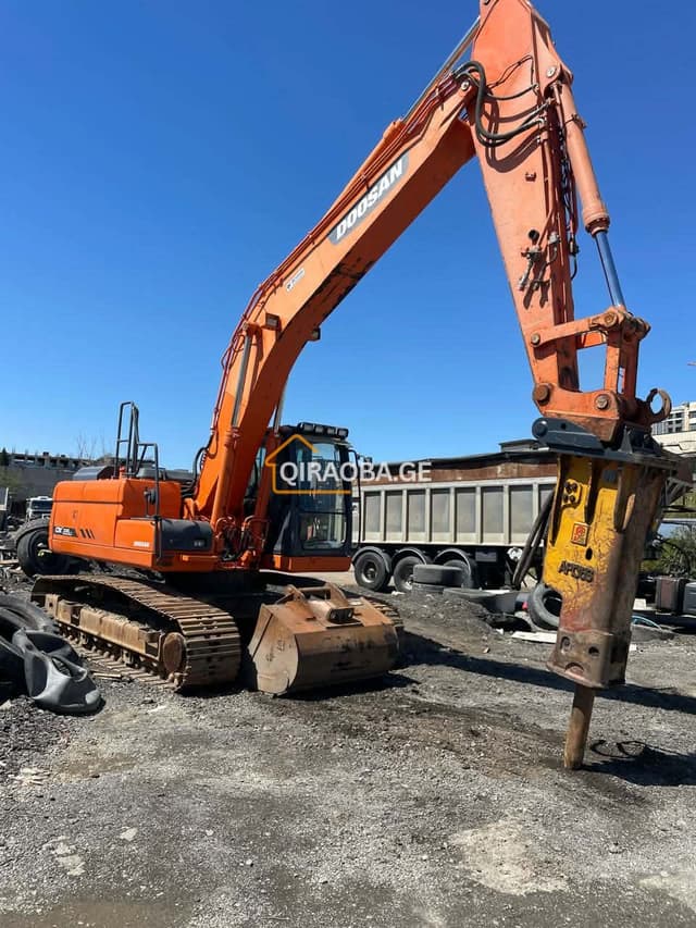 ქირავდება, მუხლუხო ექსკავატორი (doosan) - სურათი 2