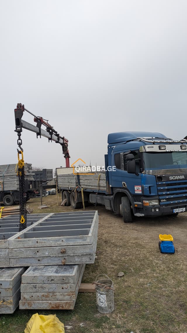 amwe krani ,ამწე მანიპულატორის ქირაობა ტვირთის გადაზიდვა - სურათი 1