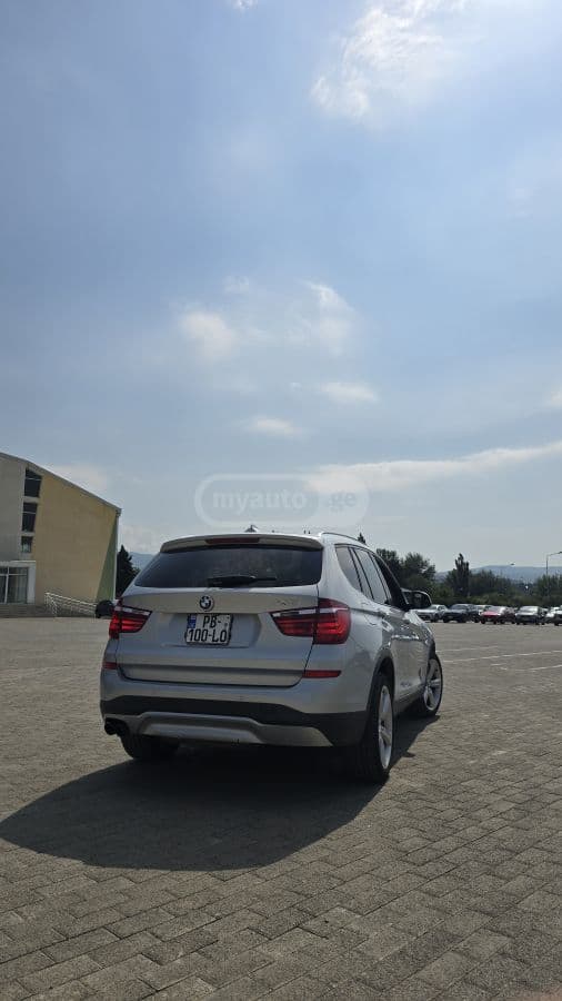 ქირავდება BMW X3  2016 წლიანი